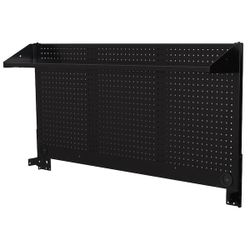 Modular 52 in. W Standard Duty Black Pegboard Attachment