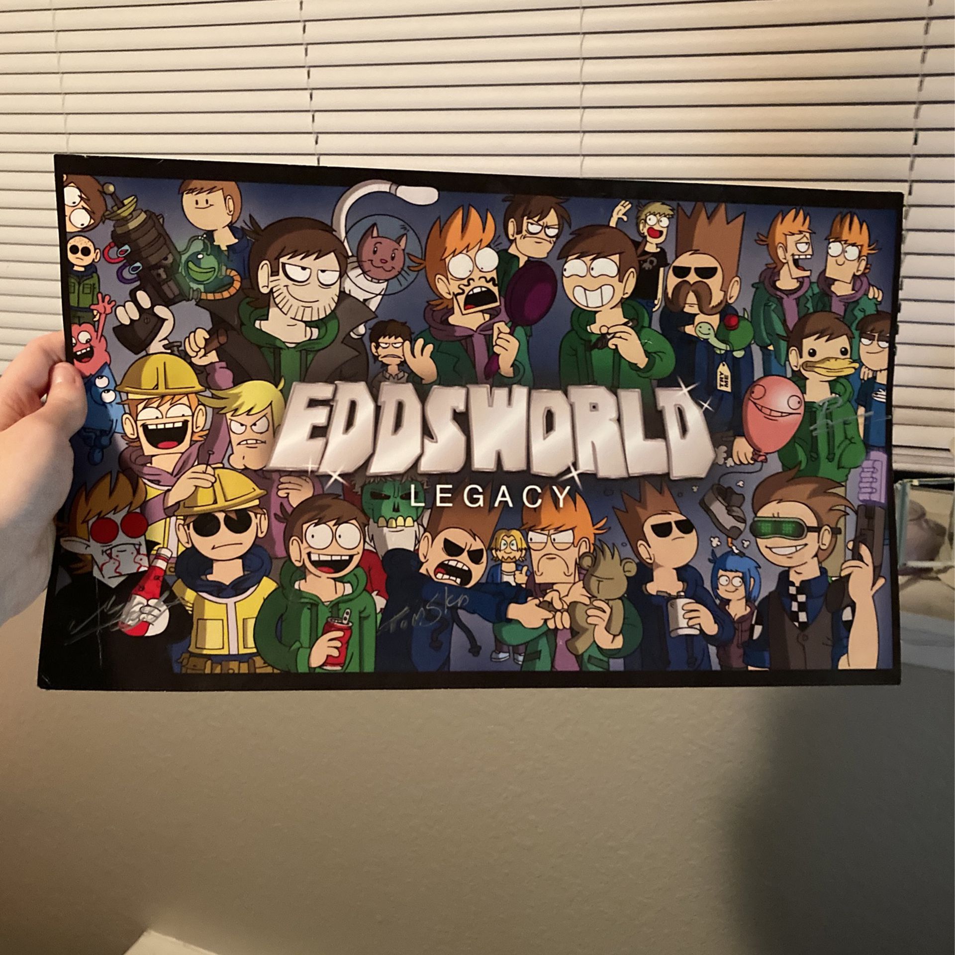 Eddsworld Signed Poster