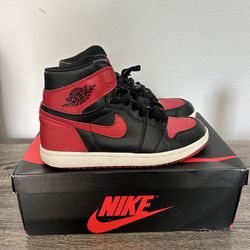 Jordan retro 1 banned 1s 2012 red black white