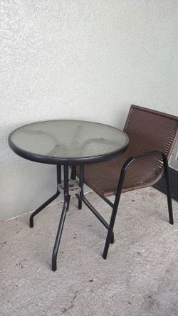Patio Table & Chair