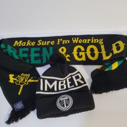 Timbers Scarf Beanie Set