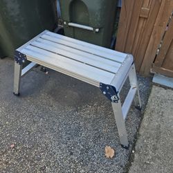 Folding Aluminum Step Stool