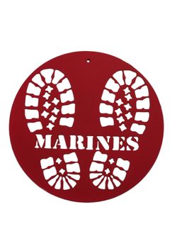 Armed Forces w/ Boot Prints (15")