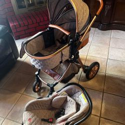 New Stroller With Car Seat