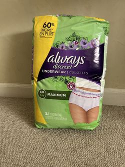 Always Disposable Underwear 
