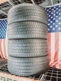 💰 Best deals are ca$h in person 4 USED TIRES P235/55R19 CONTINENTAL PROCONTACT ALL SEASON 235 55 19