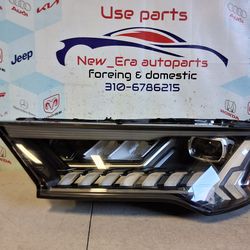 2020 AUDI Q7 SQ7  LED HEADLIGHT MATRIX LEFT 2022 2023