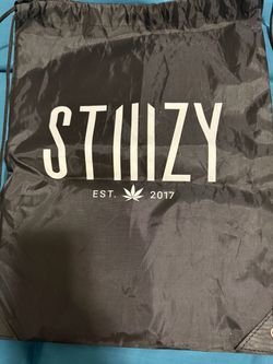 STIIIZY Black Drawstring Bag