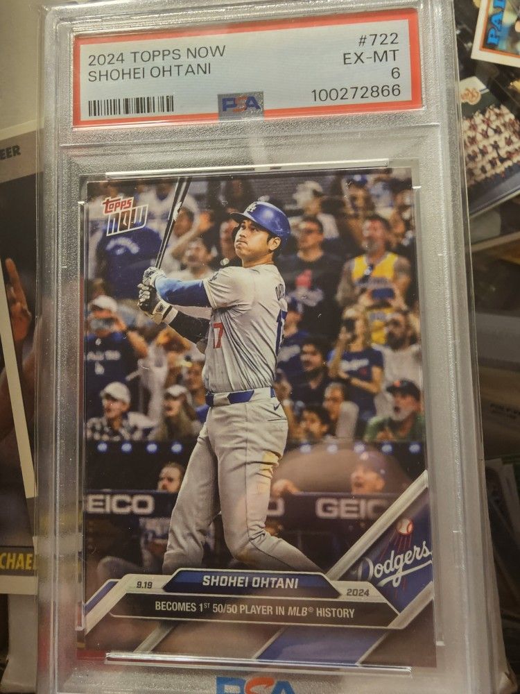 2024 Topps Now Shohei Ohtani Psa 6