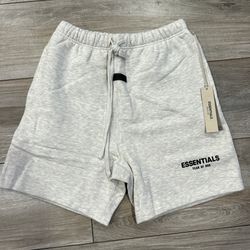 Essentials shorts light oatmeal size m and s