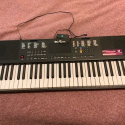 RockJam 61-Key Compact Keyboard Piano with LED Display