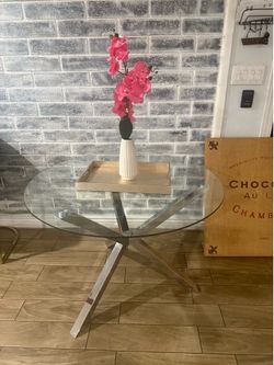 Glass table