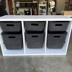 Sliding Bin Storage