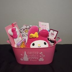 My Melody Hello Kitty Easter Basket 