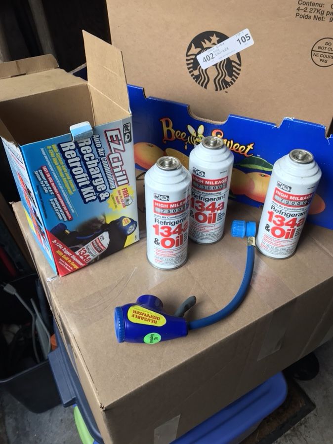 EZ Chill auto air conditioning recharge and retrofit kit