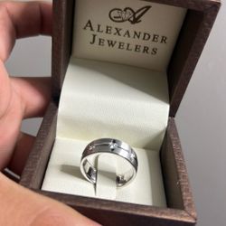 Sliver Diamond Ring 