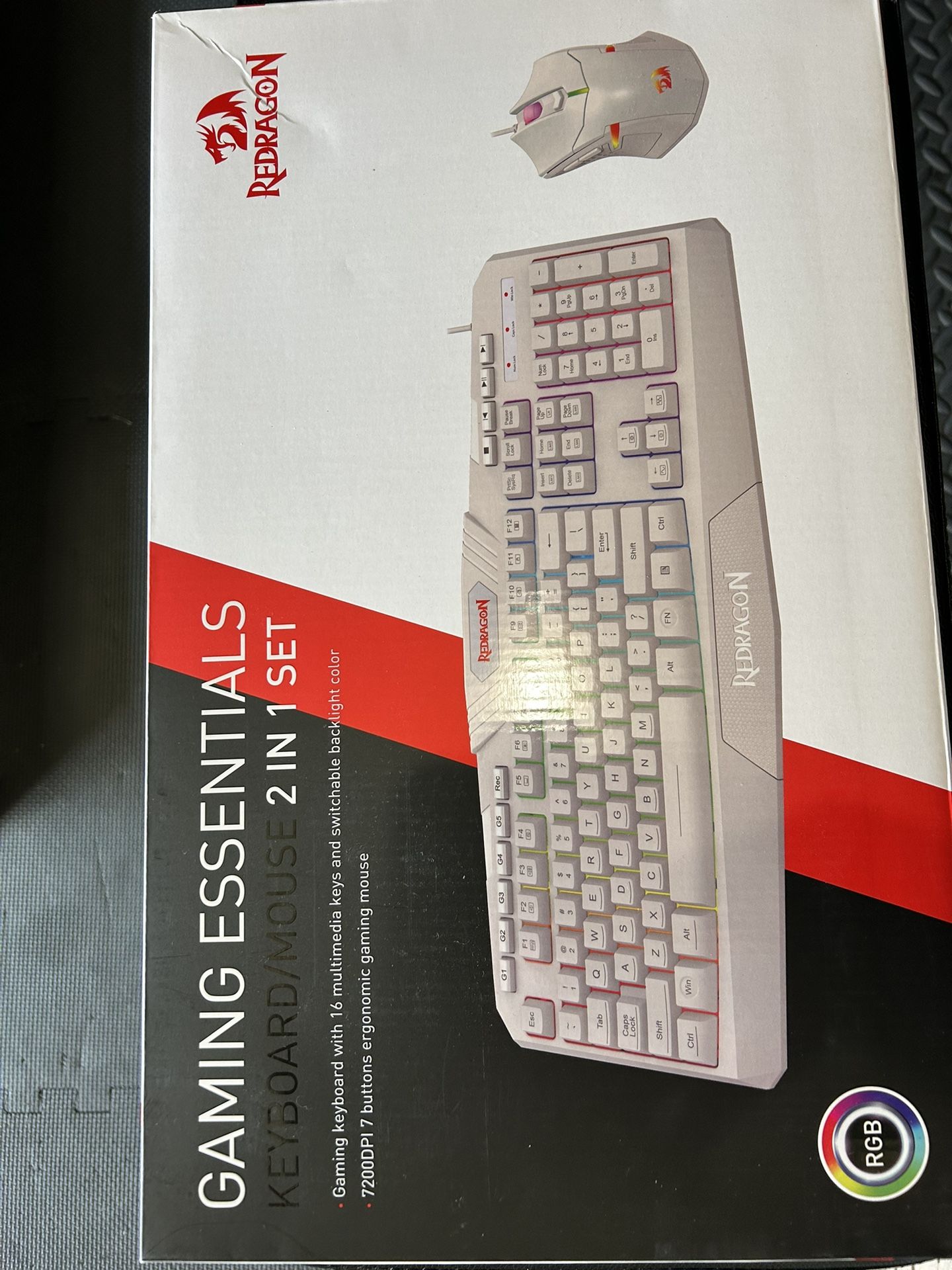 Red dragon Keyboard And Mouse