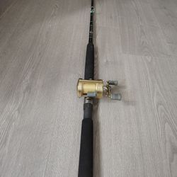 Cal Star West Coast 20-40lb Rod/Shimano Calcutta 400 Tuna Rod
