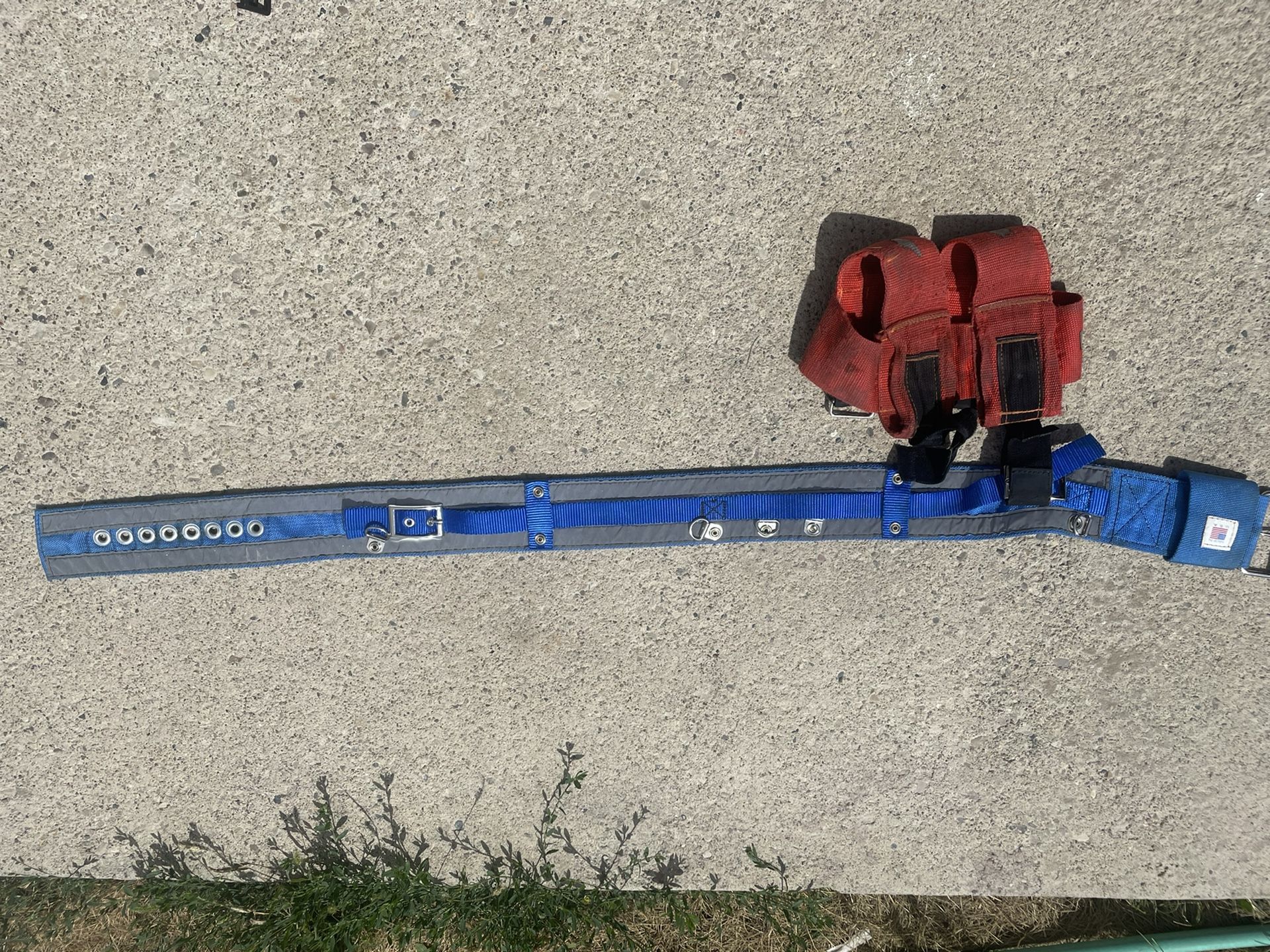 Suspenders With Miners Belt Xl
