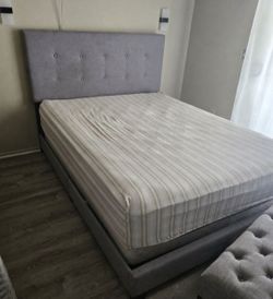 Queen bed frame only