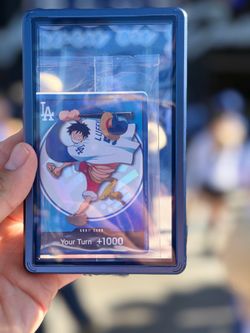 Dodgers luffy don card