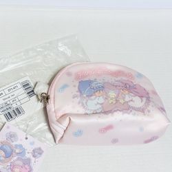 Sanrio Little Twin Stars Pink Makeup Pouch