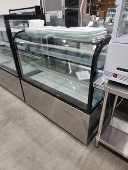🍰NSF/ETL Refrigerated Glass Bakery Display (Vitrina Refrigerada de Vidrio para Panadería NSF/ETL)