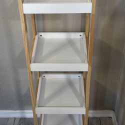 Tote Rack With Included Collapsible Bins