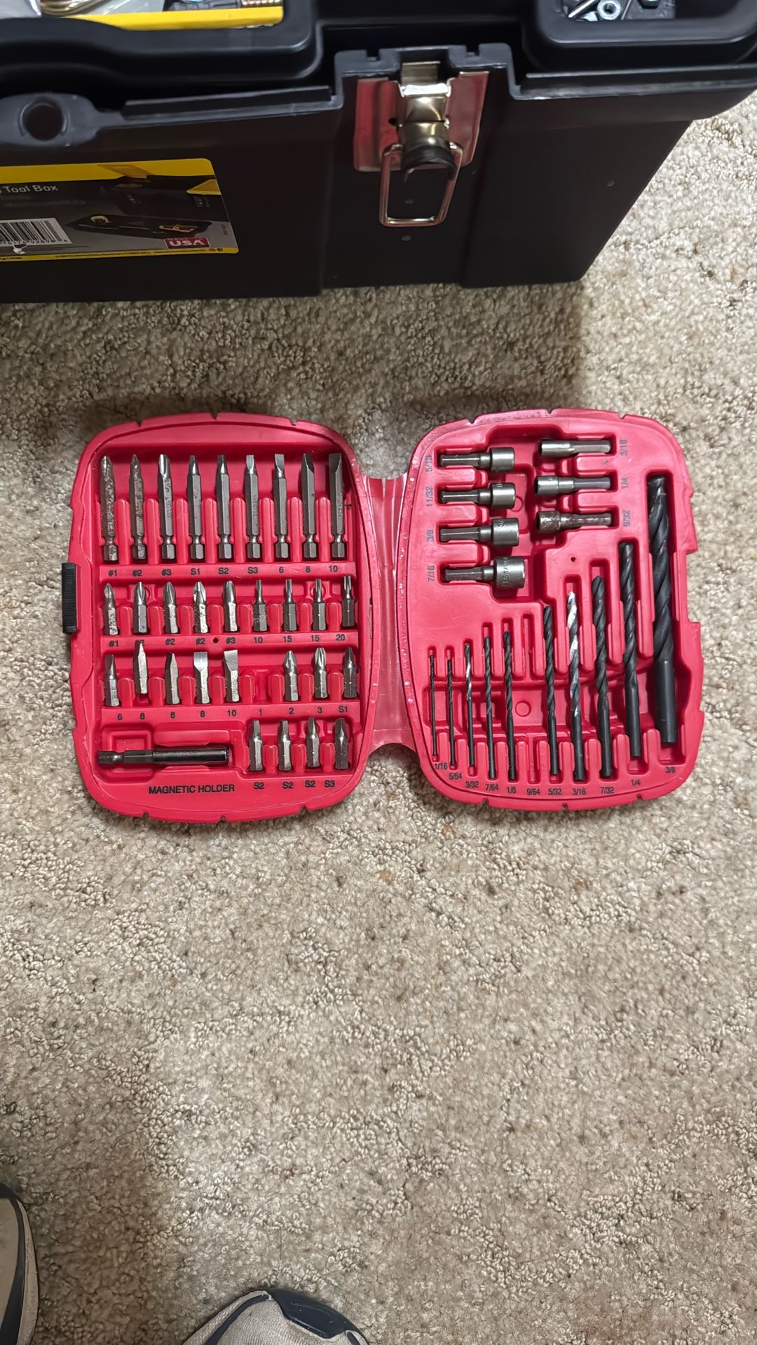 Black And Decker Bit Set. Make Me An Offer 