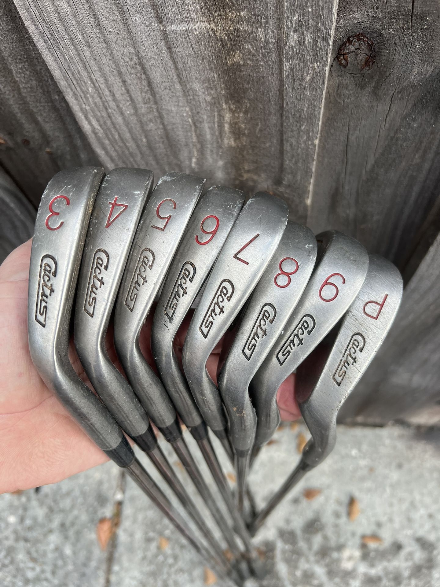 Cactus Triple Threat Golf Club Iron Set