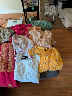 Salwar sets, anarkali, Kurtis $2-$5