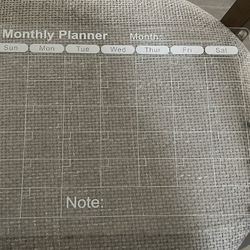 Magnetic Acrylic Calendar 