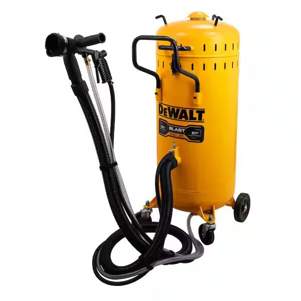 DEWALT Abrasive BlastVac for Clean, Portable Sandblasting, 120V, 5.5 - 6.5 SCFM, 115 PSI NEW