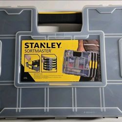 Stanley 14 Compartment Portable Hardware Home Small Parts Organizer Tool Storage 