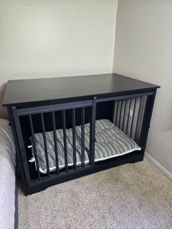 Hzuaneri 39.4" Heavy Duty Dog Crate Furniture