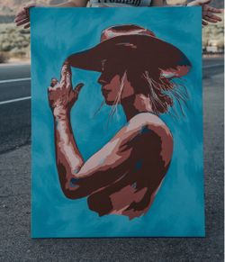Come And Get Her Canvas Painting šµAZ Local Artistšµ