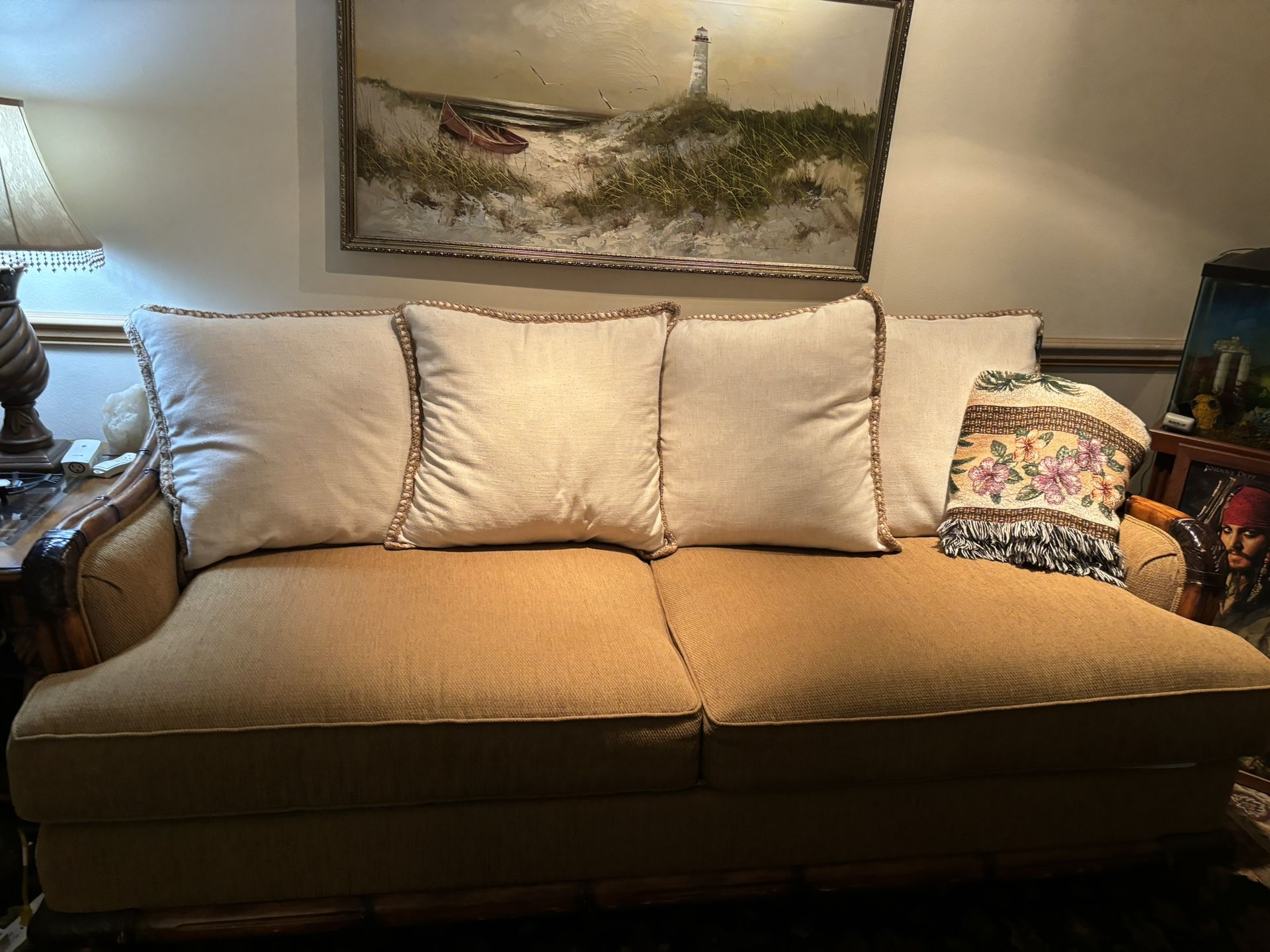 Cindy Crawford Couch & Loveseat
