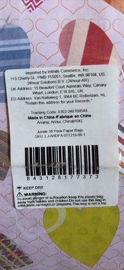 Juvale goody  bags