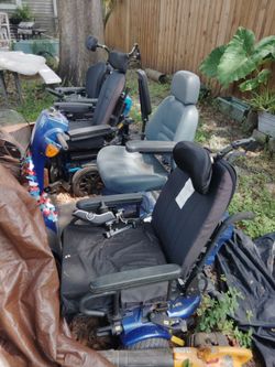 Power chairs and scooter