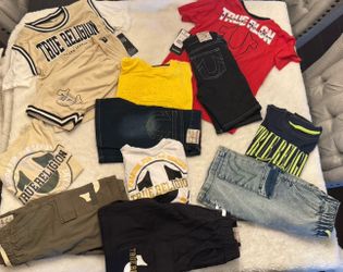 Kids 8,10,12 True Religion outfit sets