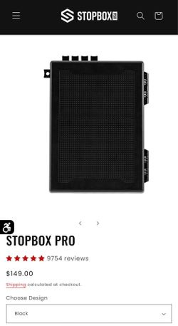 Stop Box Pro ( Safe / Hard Case)