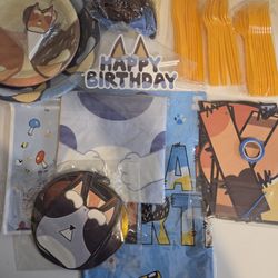 Bluey Birthday Party Supplies NEW 