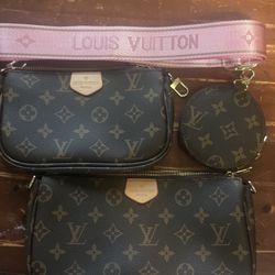 Louis Vuitton Bag And Coin Purse And Wallet 