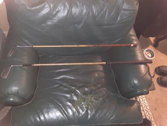 Vintage Hickory Handled Galf Clubs