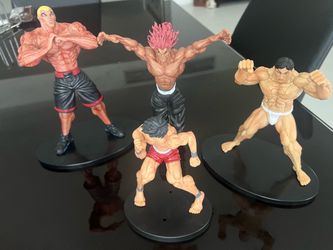 Baki Yujiro Jack Hanma Pvc Action Figure Collection Model Dolls Toys Gifts