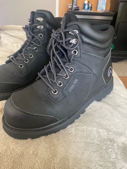 Steel toe shoes 7 1/2
