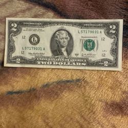 Two Dollar Bill 2003