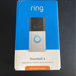 Ring Doorbell 4