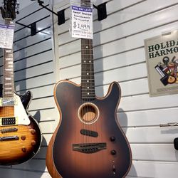 Fender Acoustasonic Telecaster Guitar (American Made)
