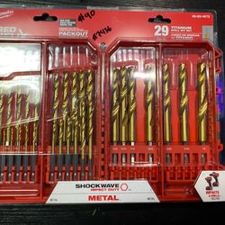 Milwaukee SHOCKWAVE Impact Duty Titanium Drill Bit Set (29-Piece)